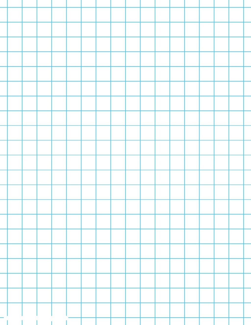 1 2 Inch Printable Graph Paper PDF Free Template