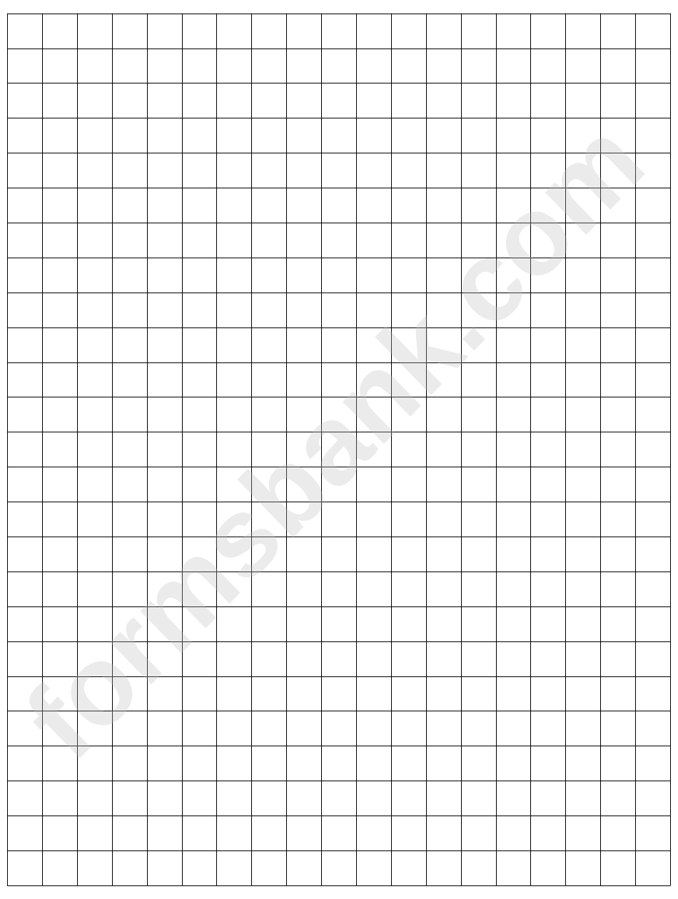 1 Centimeter Graph Paper Printable Pdf Download