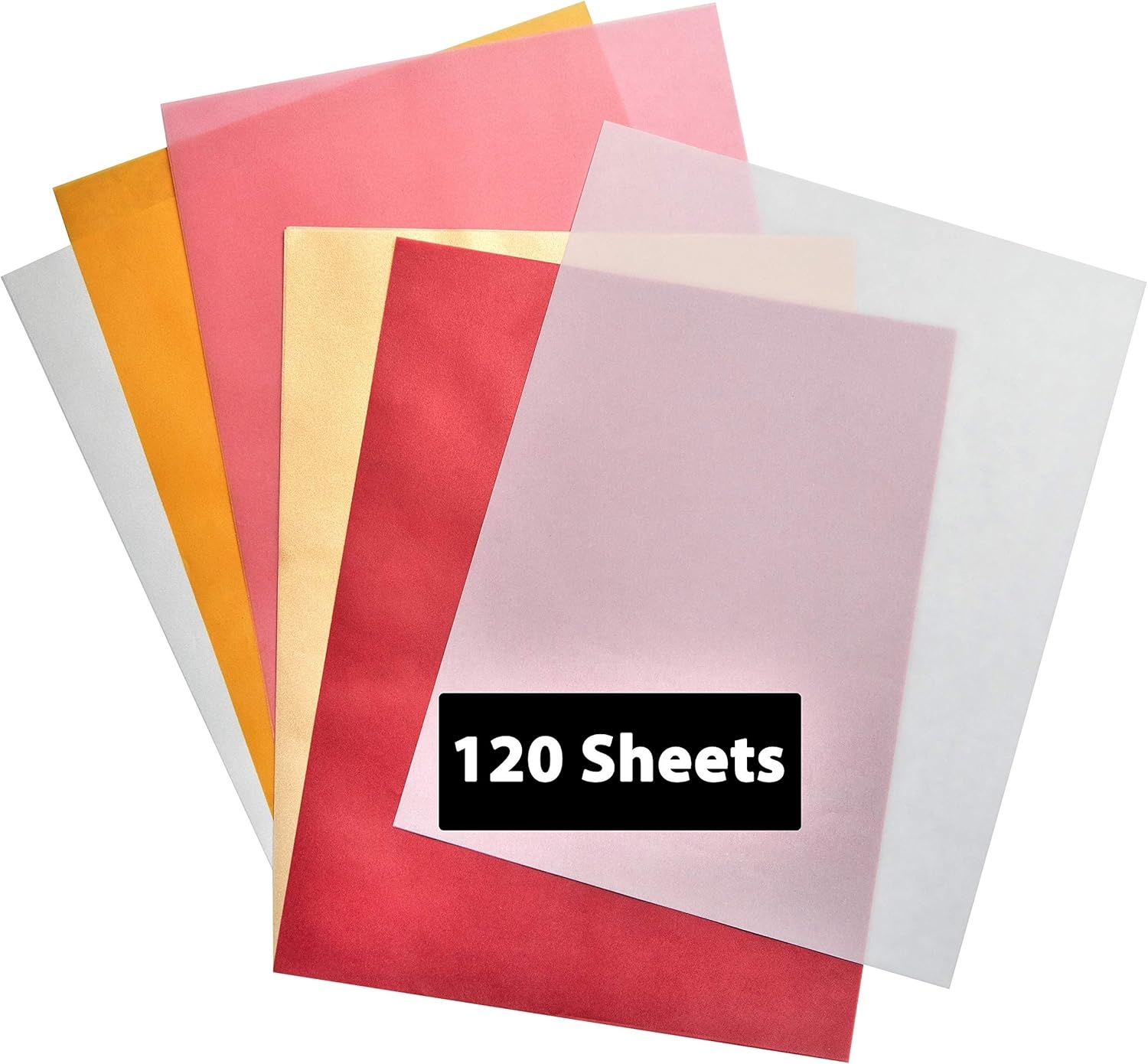  120 Pack Premium Vellum Papers 100 Sheets Transparent Vellum Paper 