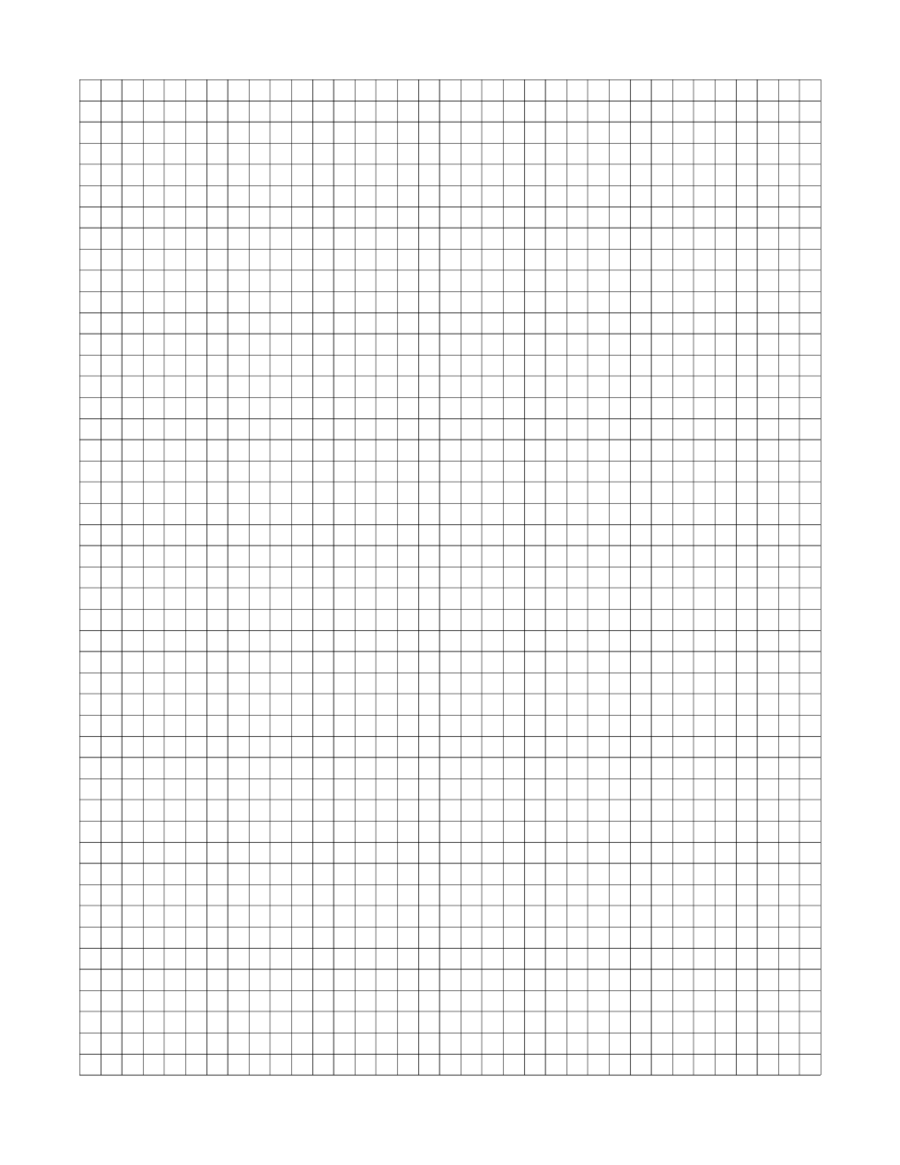 2024 Printable Graph Paper Fillable Printable PDF Forms Handypdf