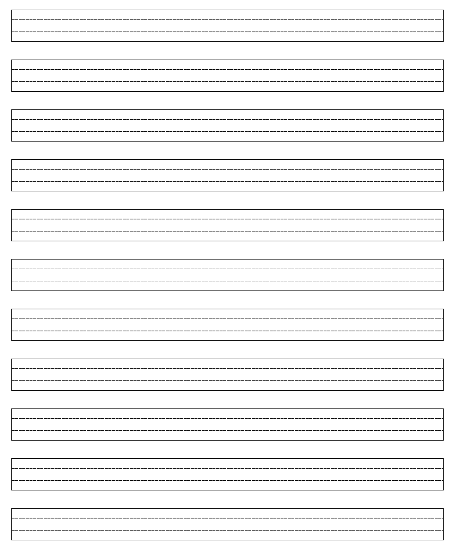 4 Line Handwriting Paper Printable Get What You Need
