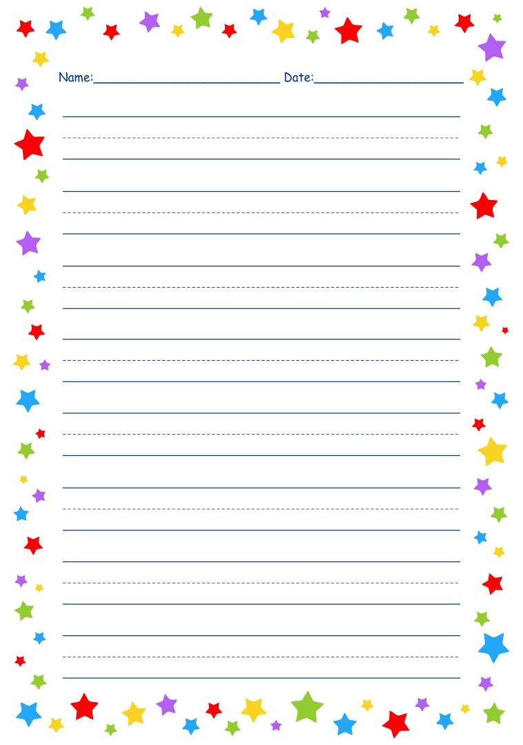 6 Best Images Of Handwriting Practice Paper Printable Free Printable 