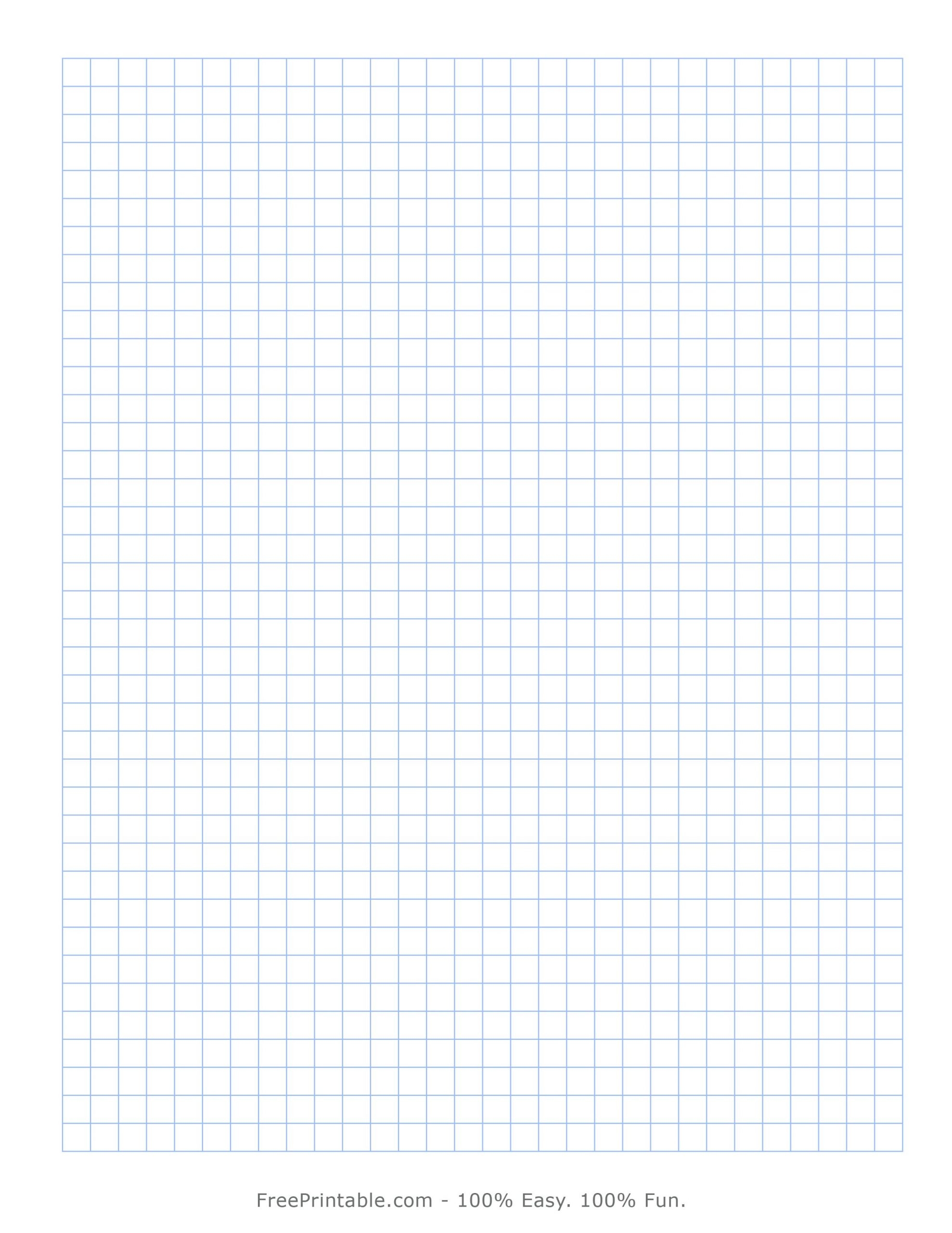 8 5 X 11 Graph Paper Printable Free Printable Graph Paper Grid Paper 