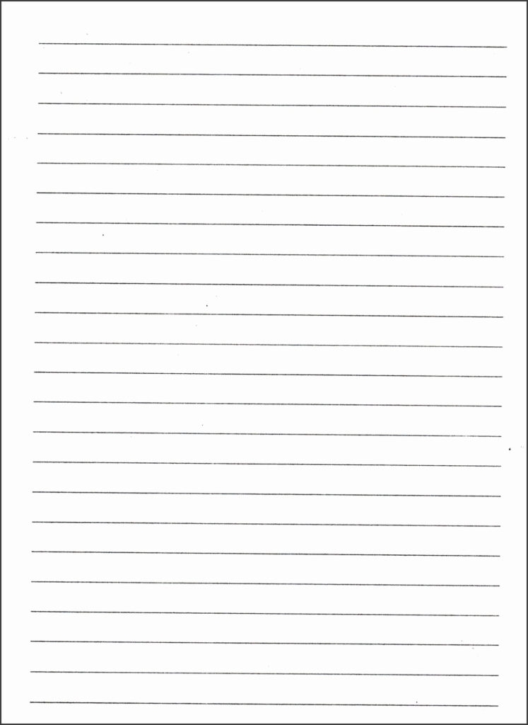8 Kindergarten Lined Paper Template SampleTemplatess SampleTemplatess 