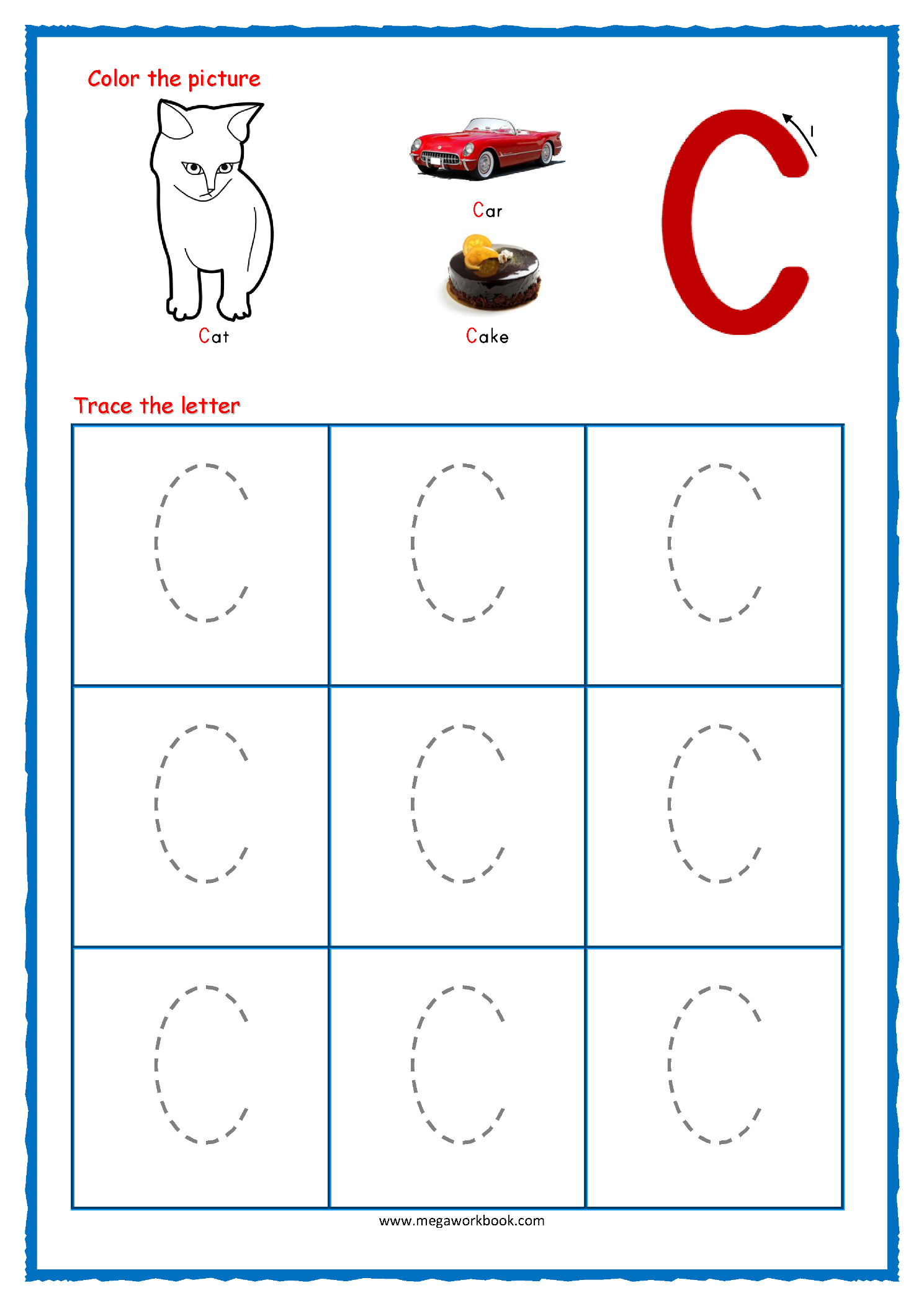 Alphabet Tracing Worksheets Free AlphabetWorksheetsFree