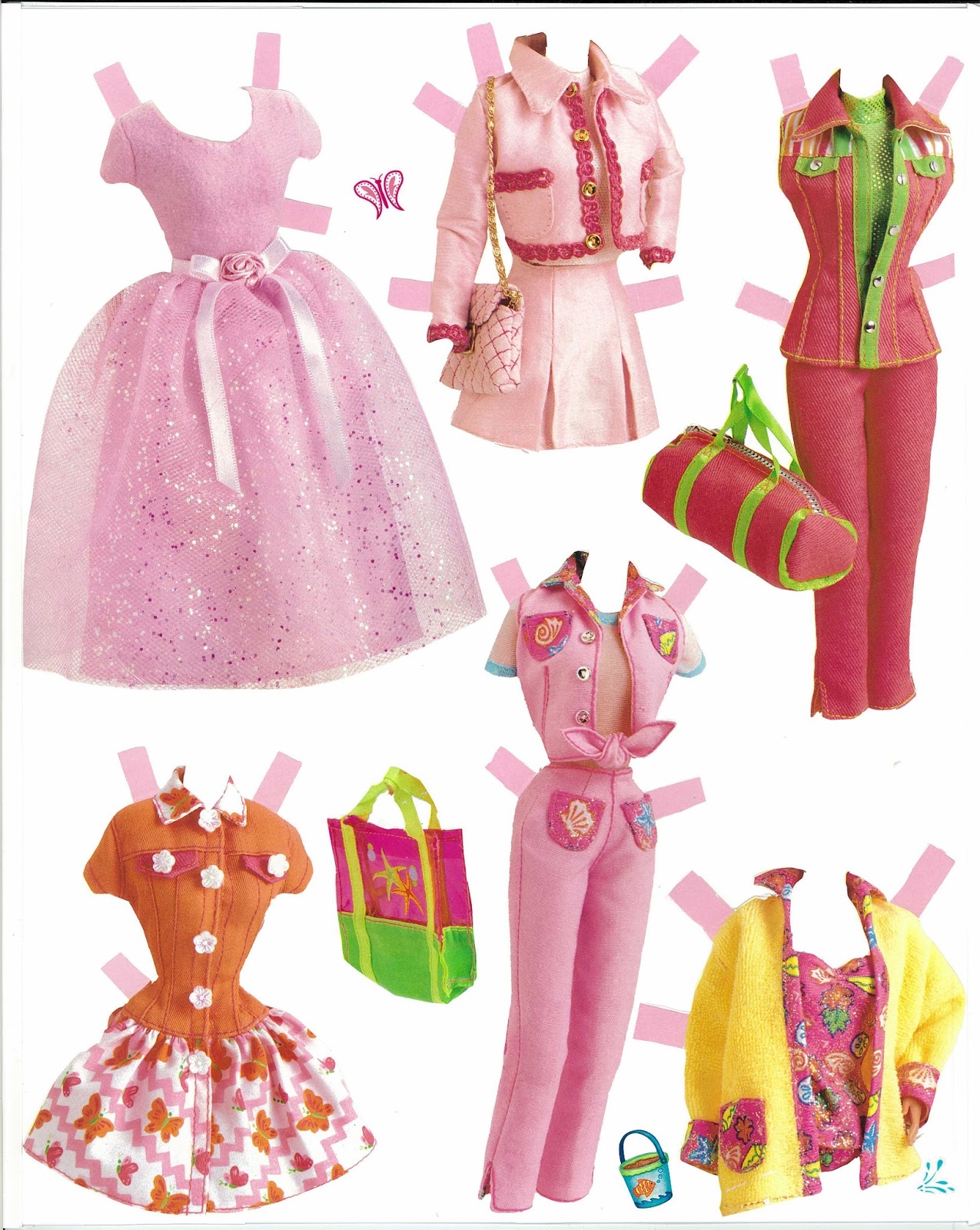Barbie Paper Dolls Printable