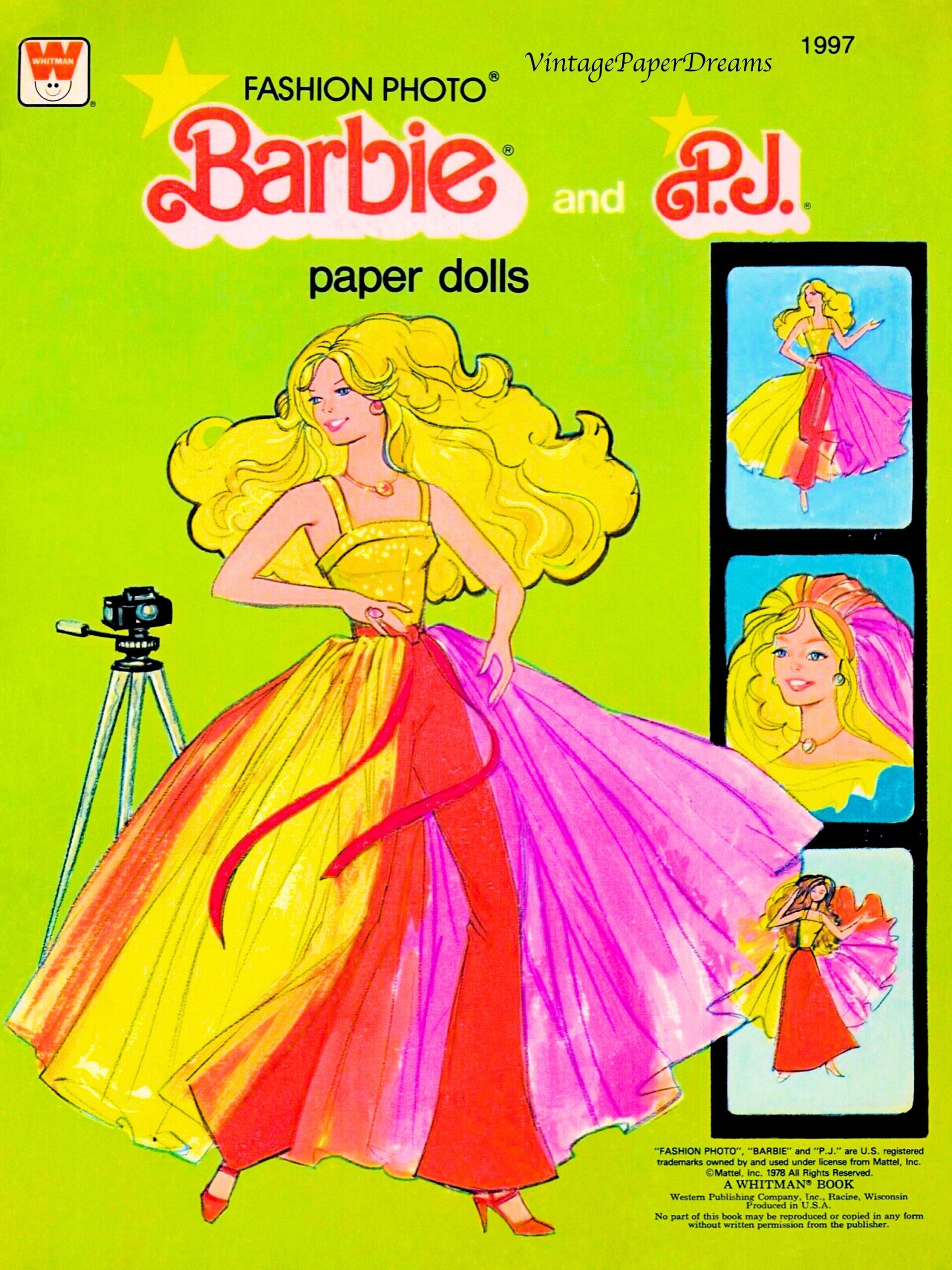 Barbie Paper Dolls Printable NBKomputer