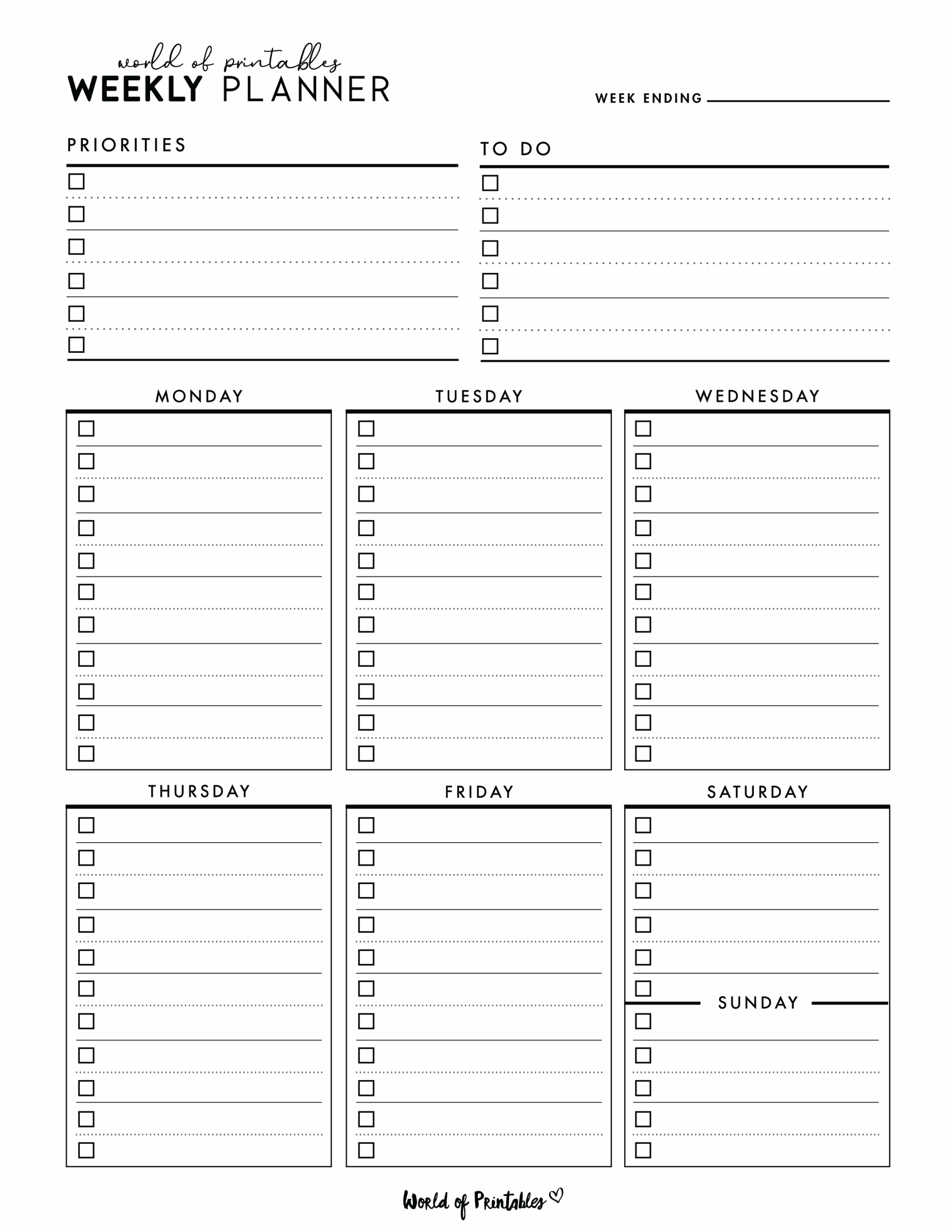 Best Weekly Planner 2025 Reina Charleen