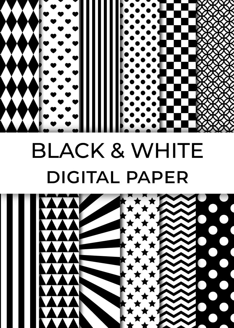 Black Printable Paper Pennington