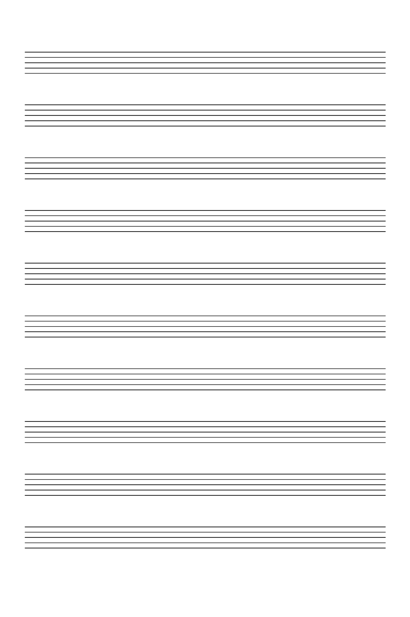 Blank Manuscript Paper Printable Printableblank