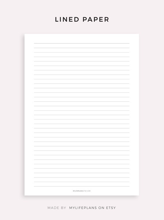 Buy Lined Dot Grid Paper Printable Writing Paper Blank Notes 
