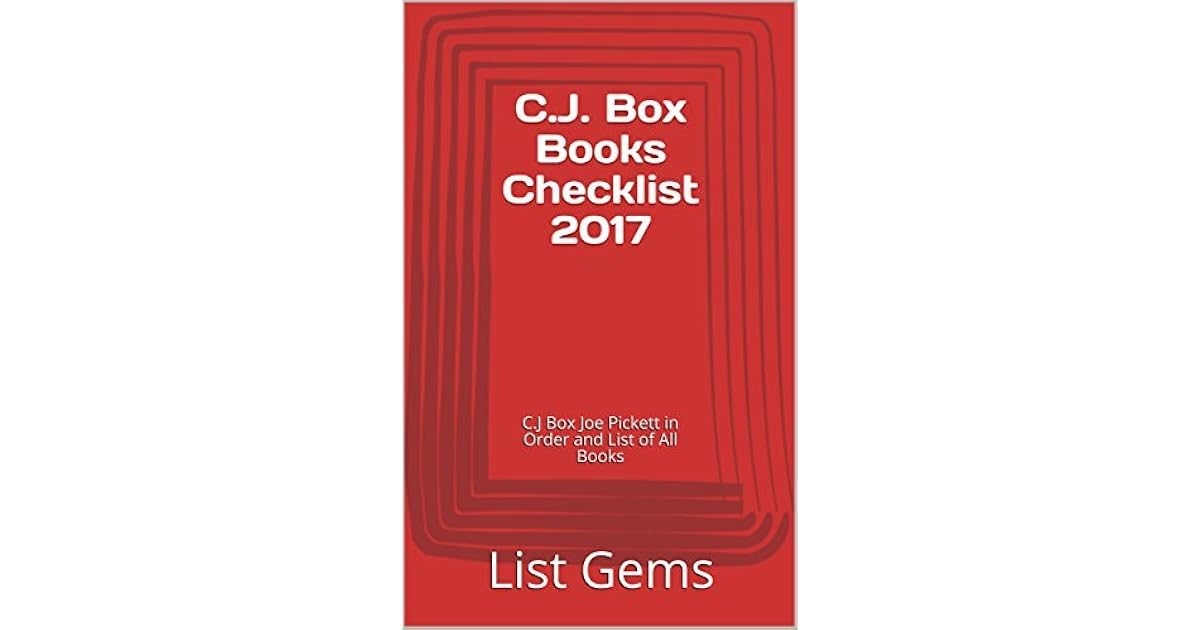 C j Box Books In Order Printable List Printable Word Searches