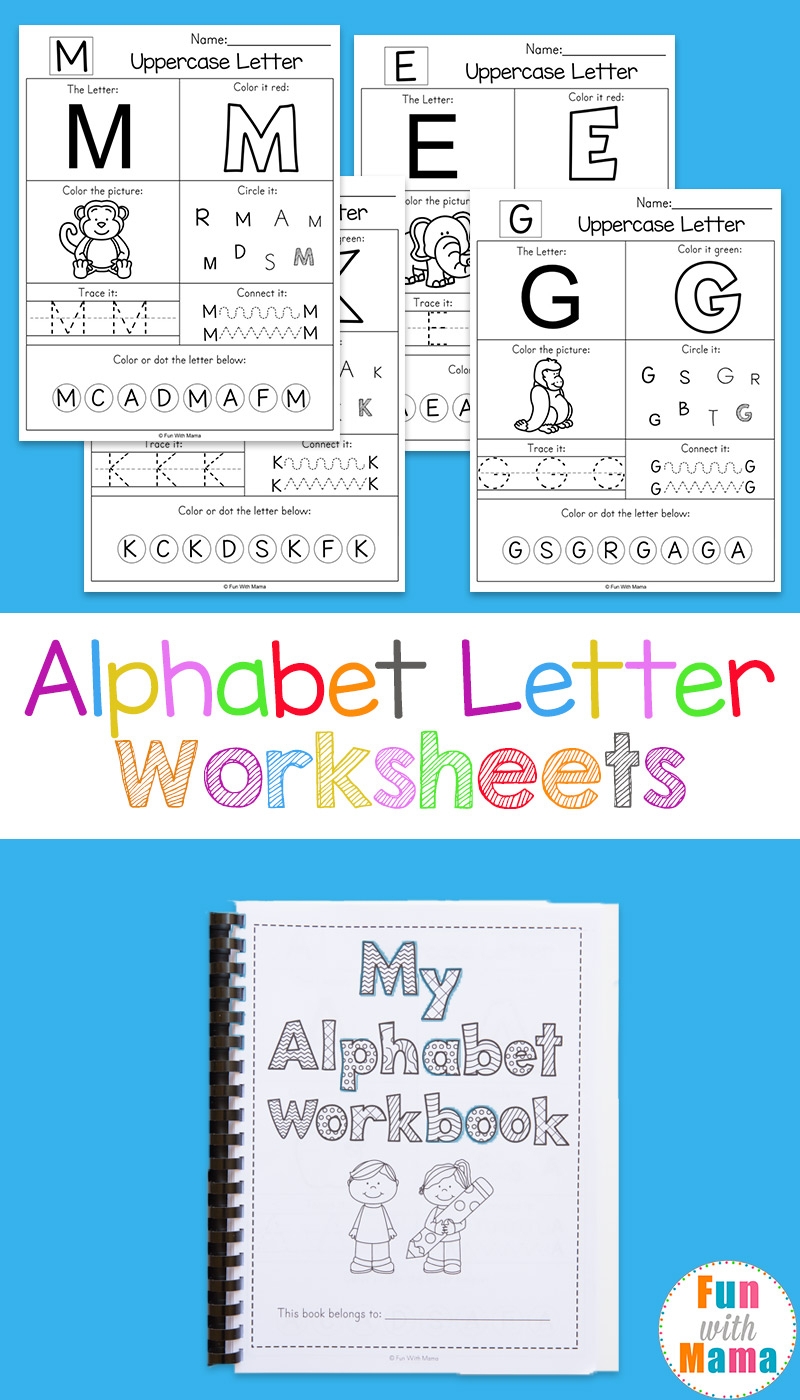 Childrens Printable Alphabet Worksheets Printable Worksheets