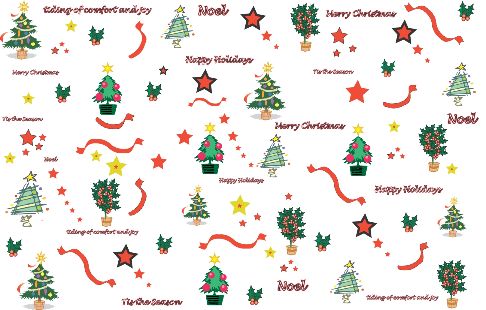 Christmas Paper Designs 10 Free PDF Printables Printablee