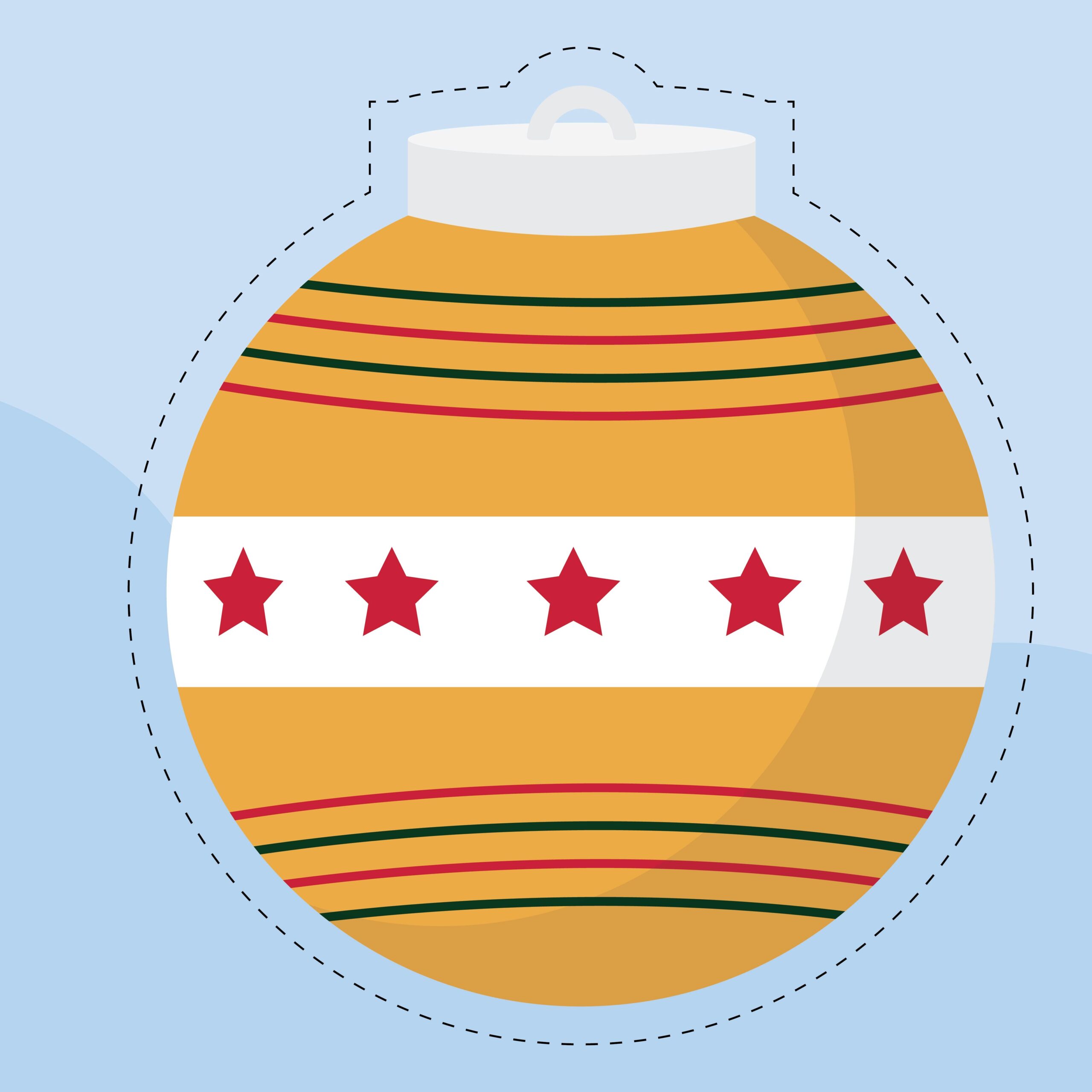 Christmas Paper Ornaments 11 Free PDF Printables Printablee