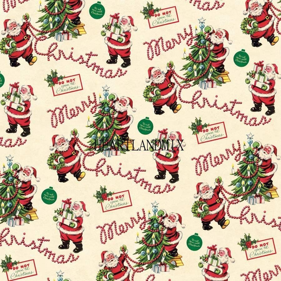 Christmas Wrapping Paper Wallpapers Wallpaper Cave