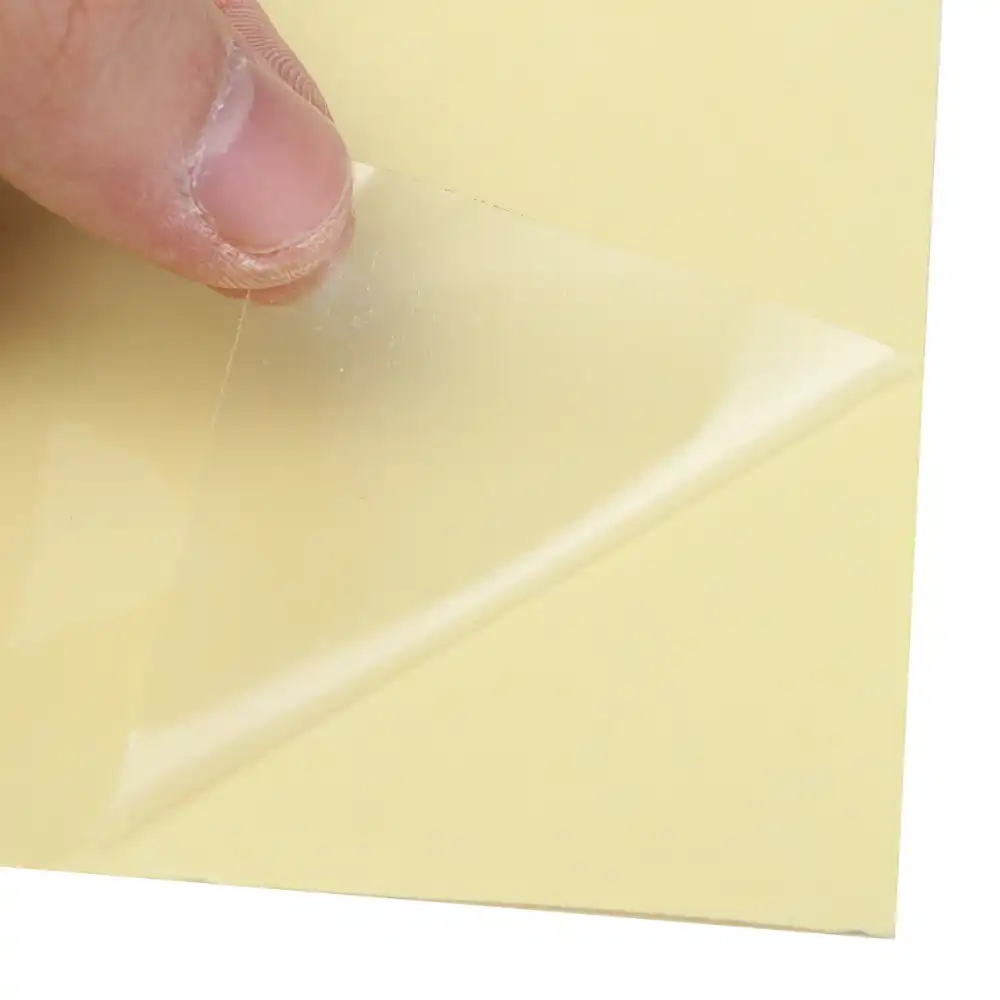 Clear Adhesive Printable Paper