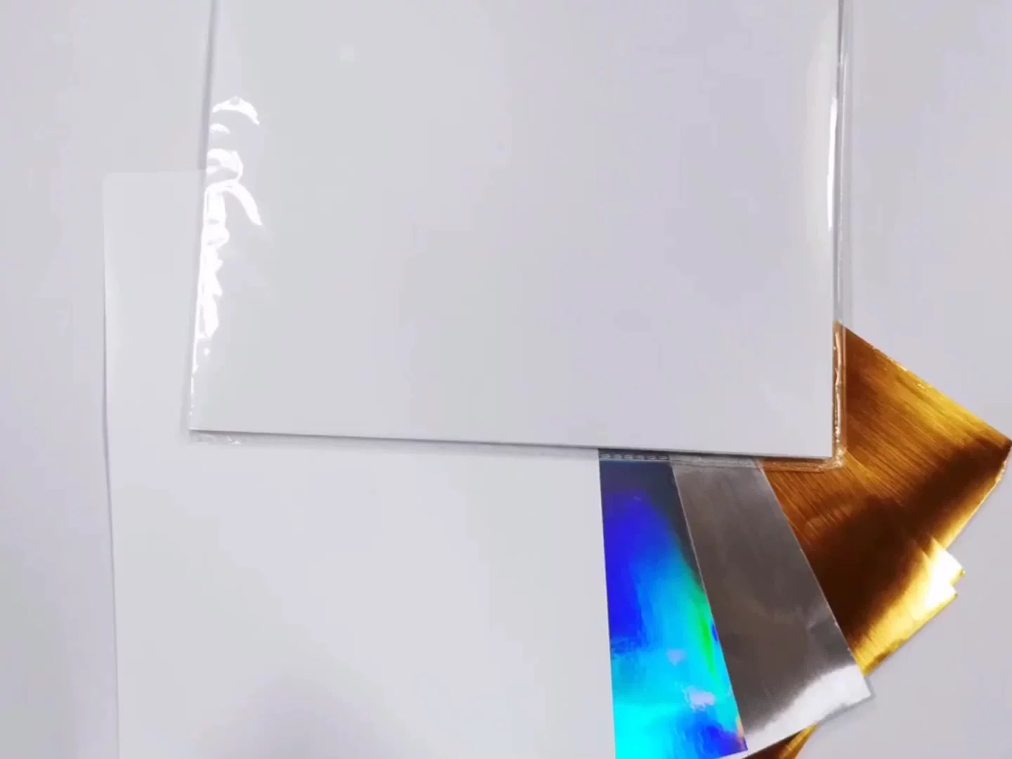 Clear Adhesive Printable Paper