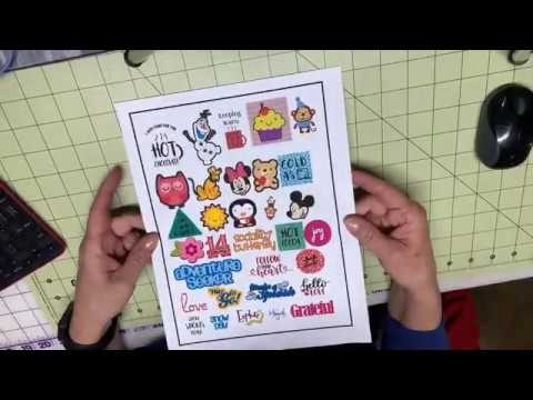Cricut Printable Clear Sticker Paper