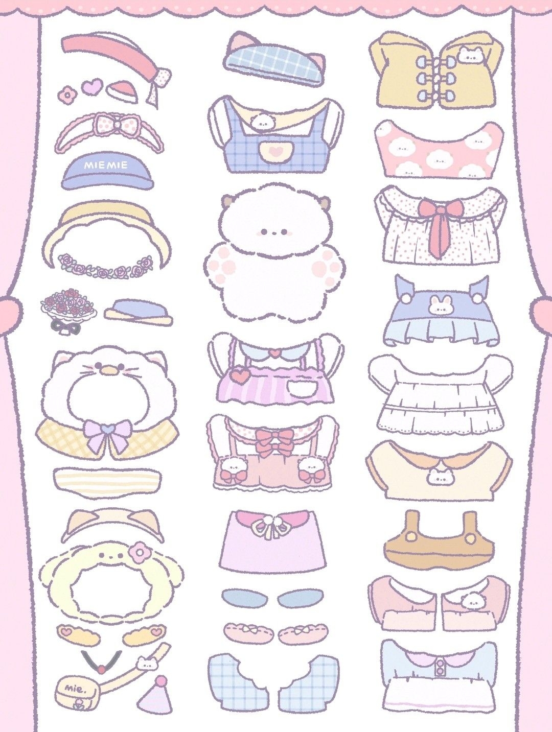 Cute Paper Dolls Printable Cute Paper Dolls Printable