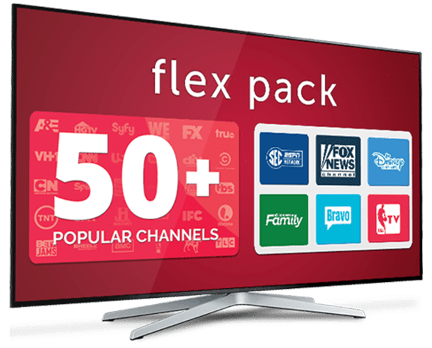 DISH Flex Pack Skinny Bundle Build Your Own TV Package