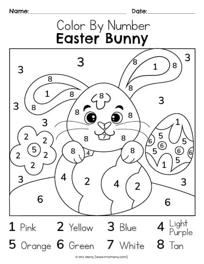 Easter Activity Sheet Easter Worksheet Kids Printable Etsy