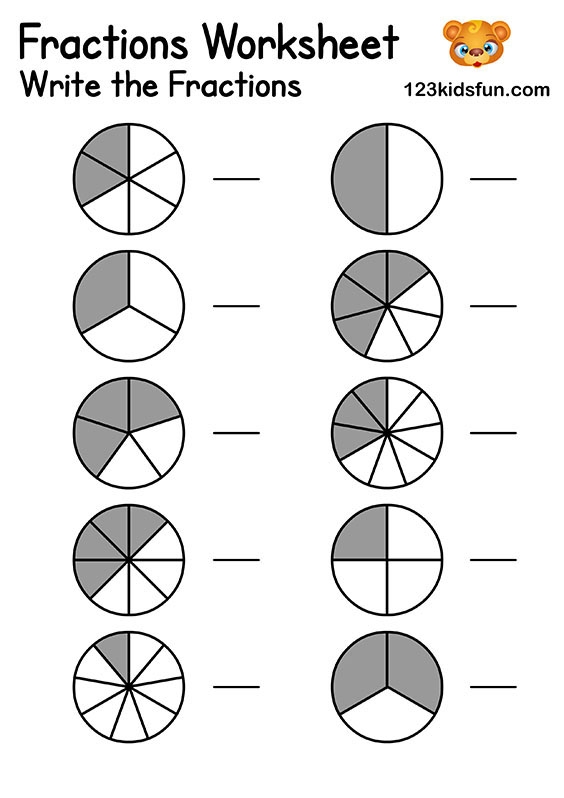Fraction FREE Printable Worksheets Worksheetfun Worksheets Library