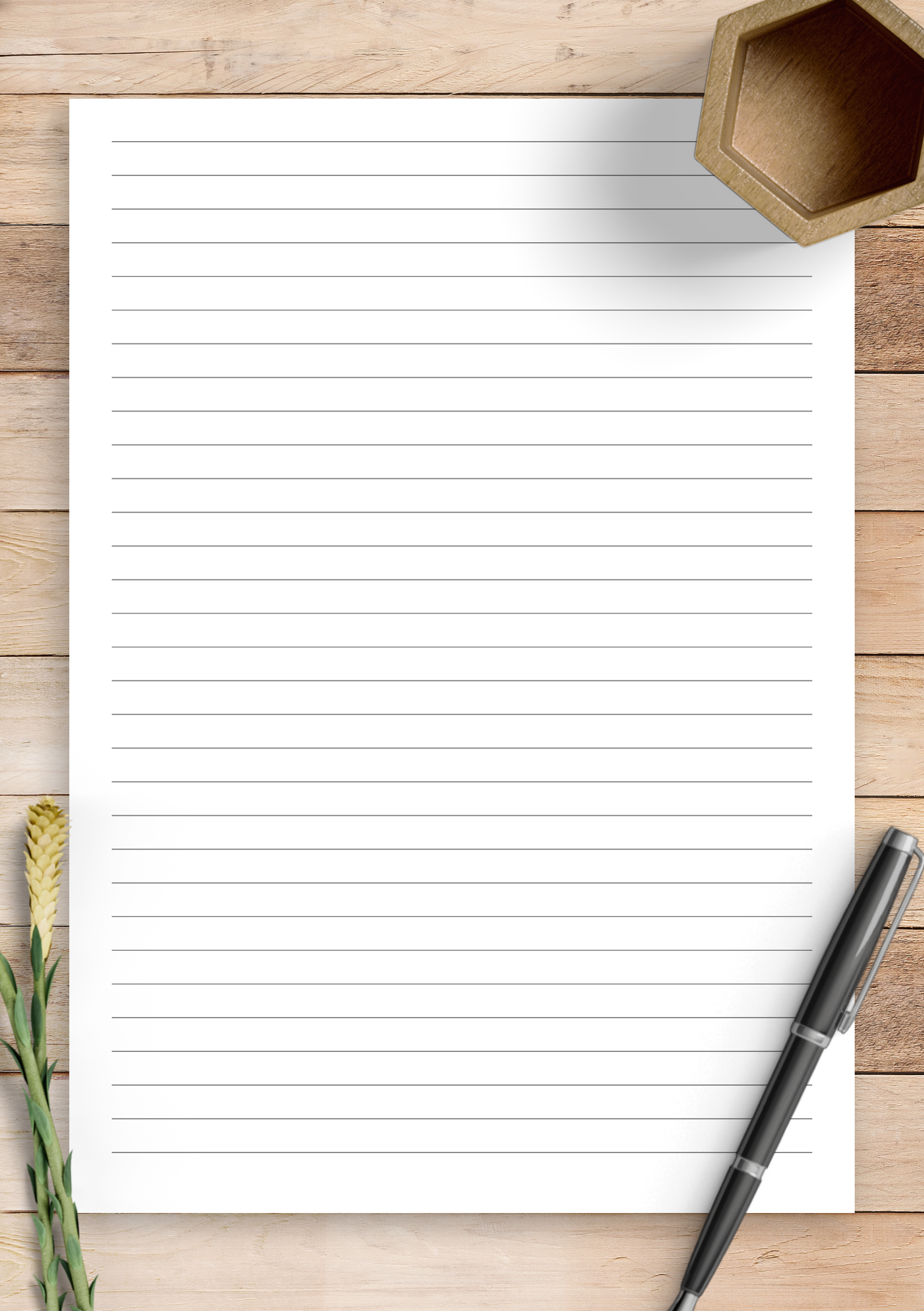 Free Download Printable Lined Paper Get What You Need