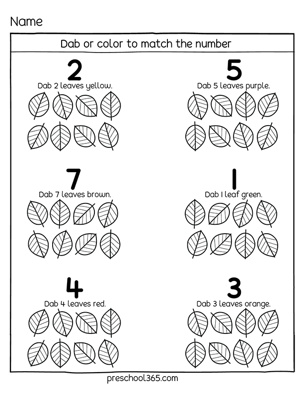 Free Fall Leaves Worksheet Download Free Fall Leaves Worksheet Png