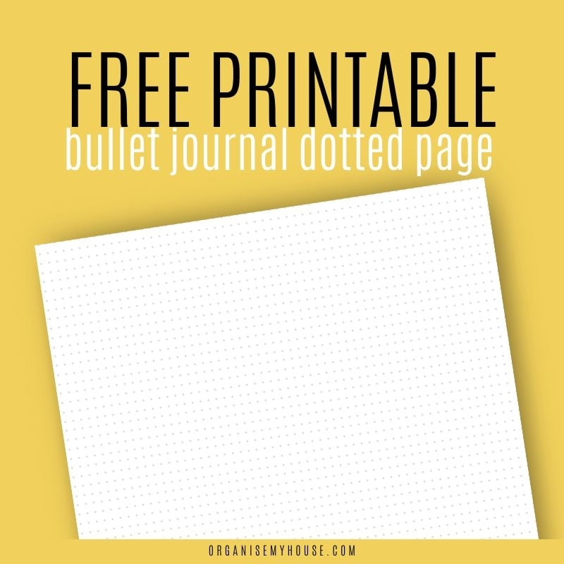 Free Full Page Bullet Journal Paper Printable Dot Grid 40 OFF Free Full Page Bullet Journal Paper Printable Dot Grid 40 OFF