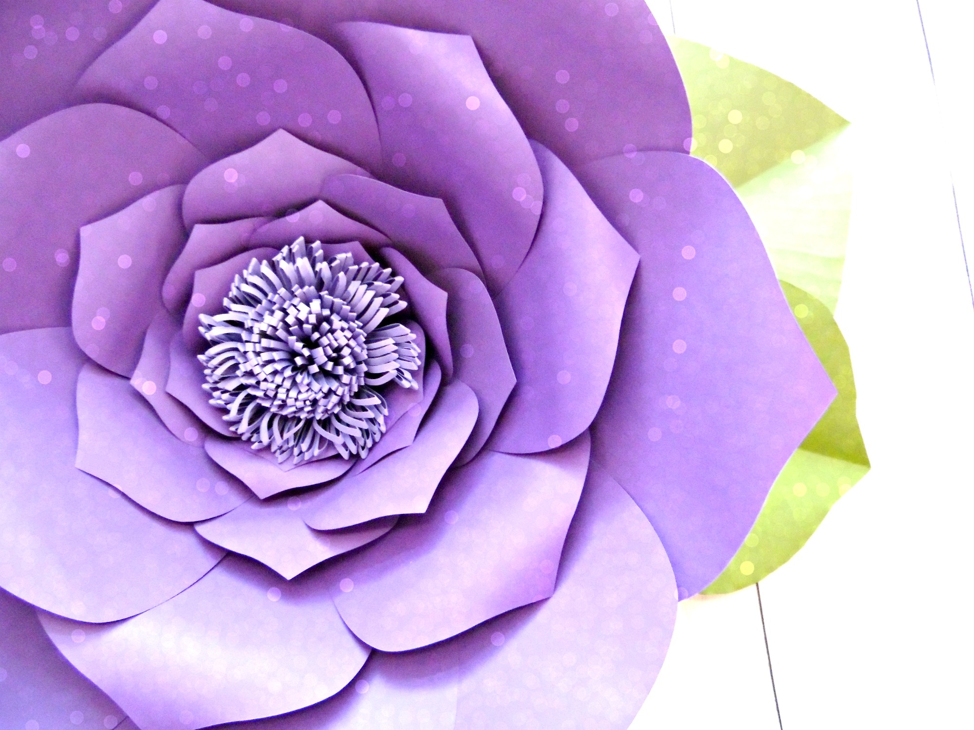 Free Giant Peony Paper Flower Templates Best Flower Site