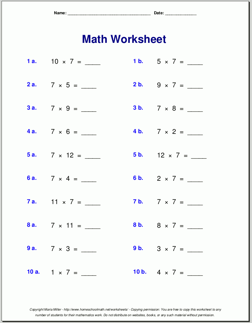 Free Homeschool Printable Worksheets Free Printable