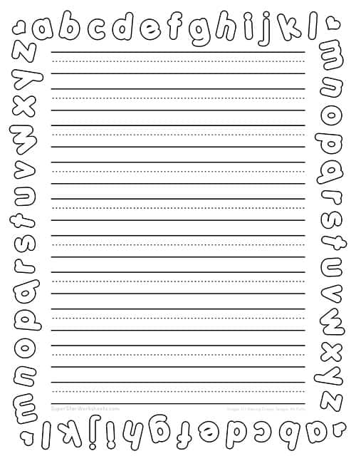 Free Kindergarten Paper Printable Download Free Kindergarten Paper 