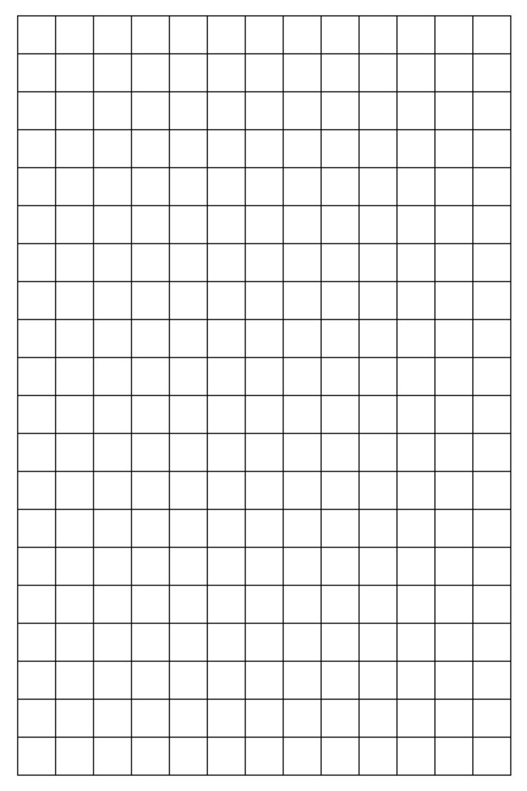 Free Printable 1 Inch Grid Paper PDF Included Printables Hub Free Printable 1 Inch Grid Paper PDF Included Printables Hub