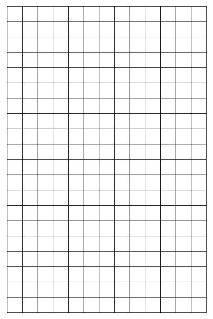 Free Printable 1 Inch Grid Paper PDF Included Printables Hub