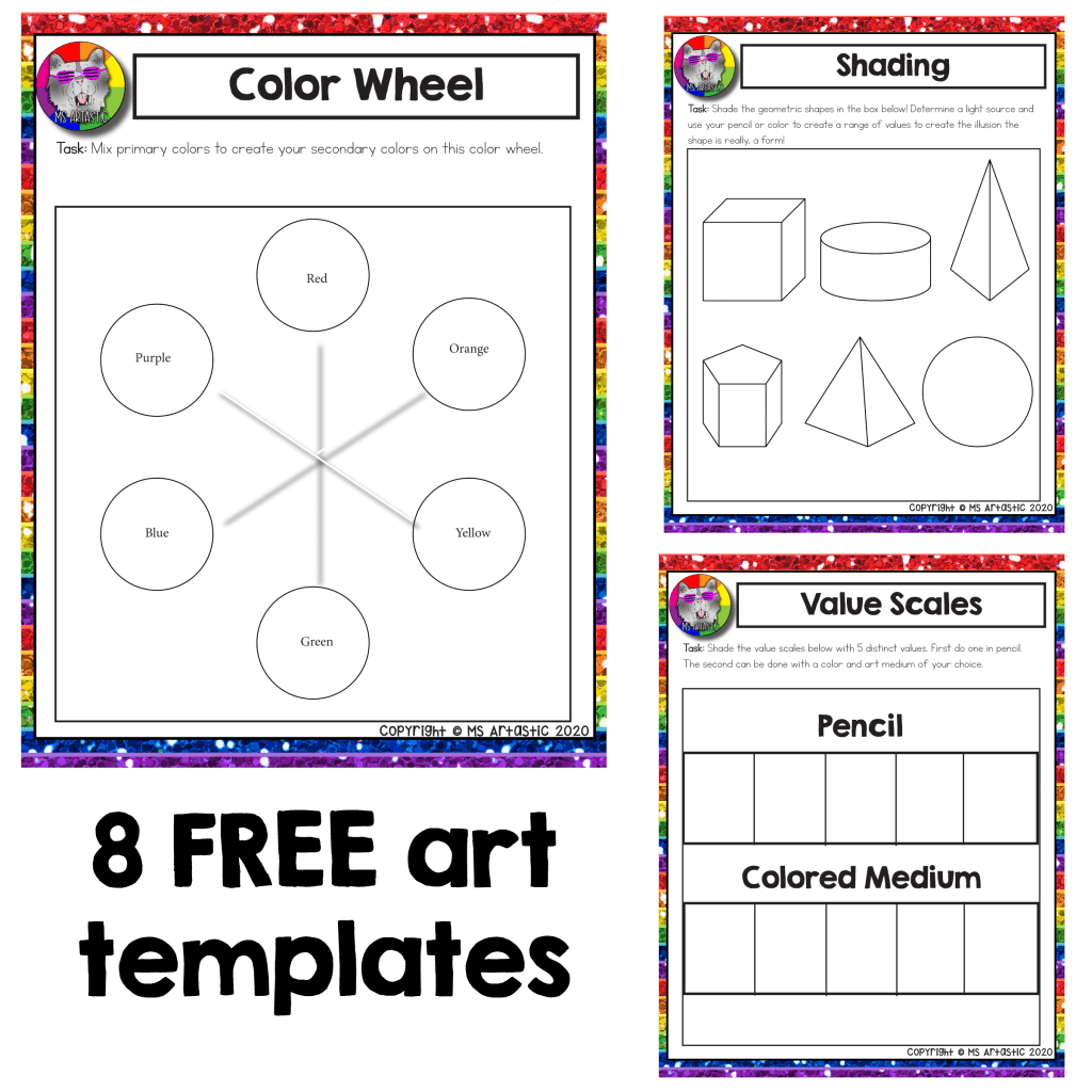 Free Printable Art Worksheets Download Free Printable Art Worksheets 