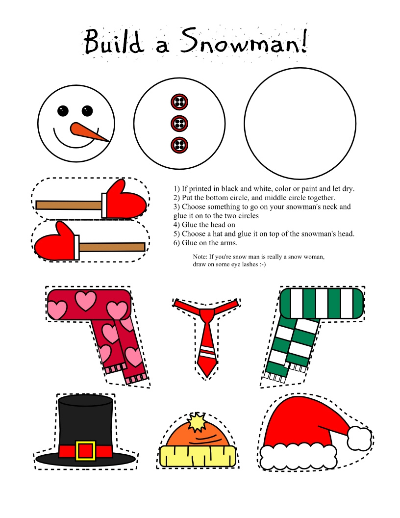Free Printable Arts And Crafts Worksheets Printable Worksheets