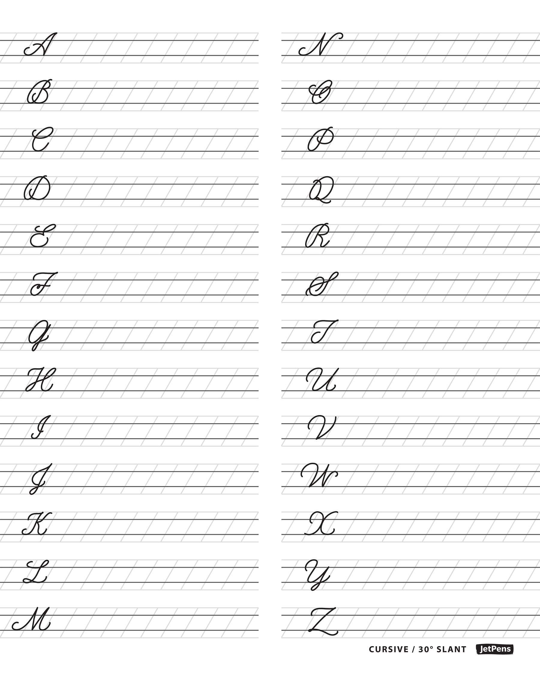 Free Printable Cursive Handwriting Sheets Southern Savers 