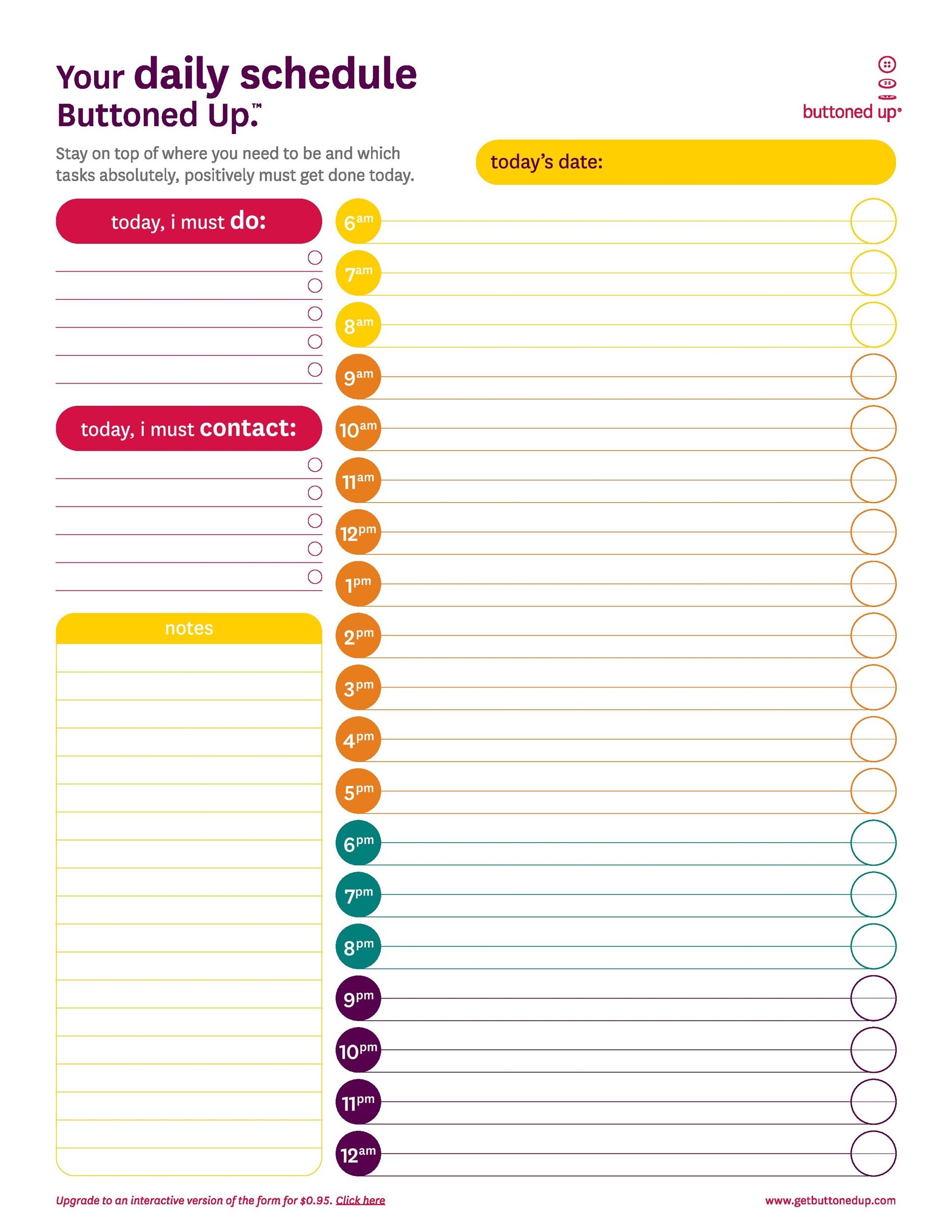 Free Printable Daily Planner 2025 Pdf Apollo Quinnt