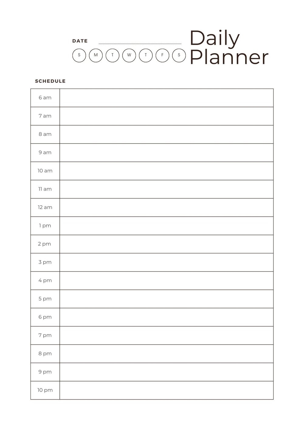 Free Printable Daily Planner Sheets Download Free Printable Daily 