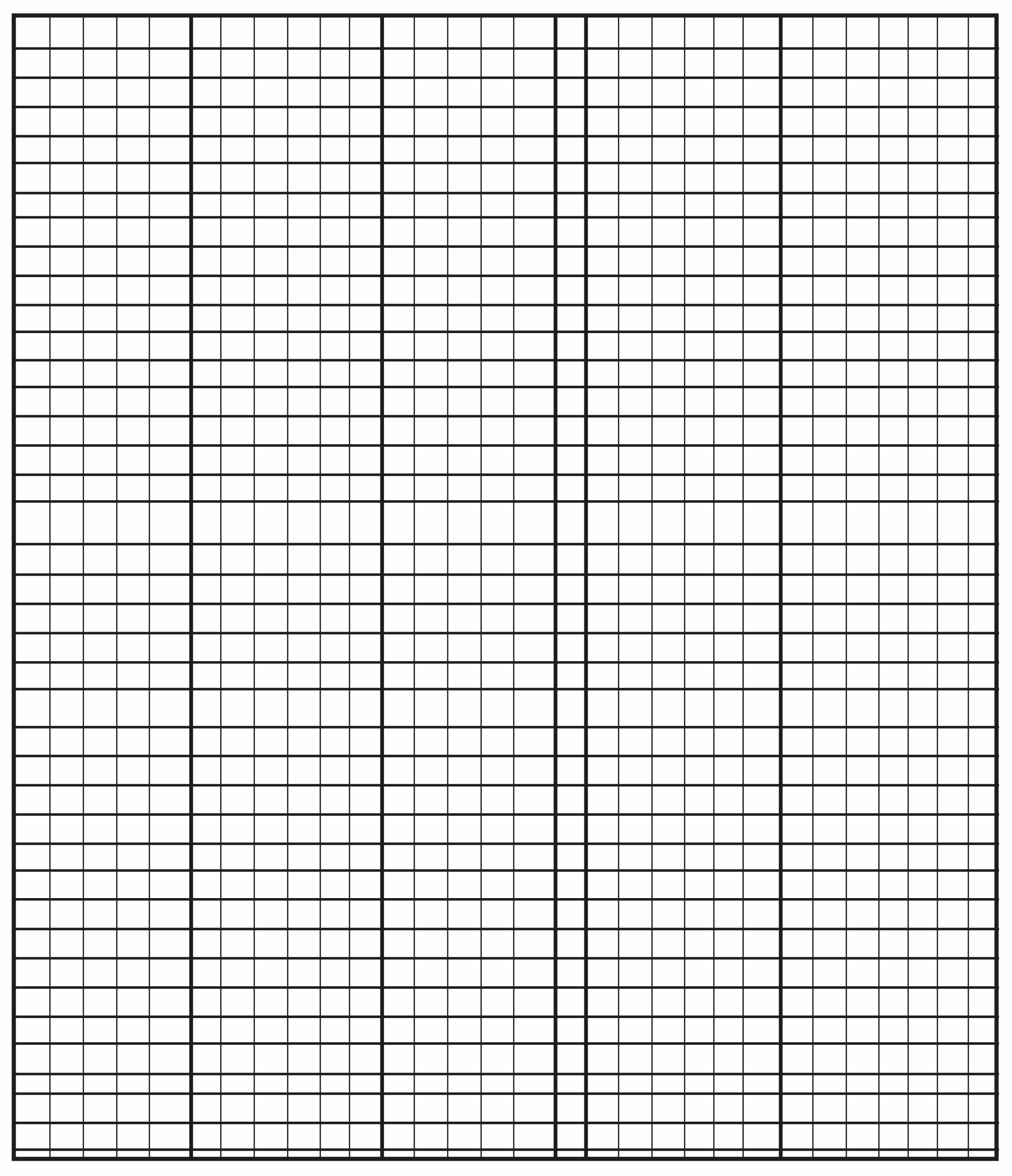 Free Printable Engineering Graph Paper Templates