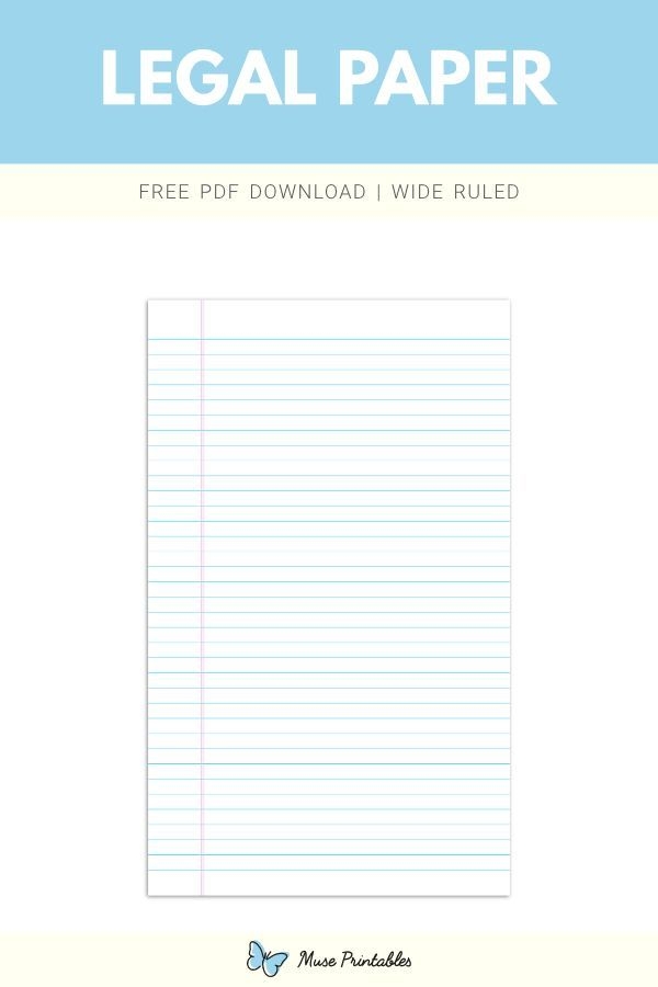 Free Printable Legal Paper Printables Paper Paper Template