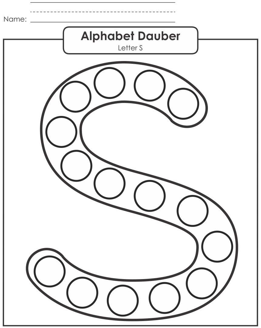 Free Printable Letter S Worksheets Free Printable Letter Worksheets 2023