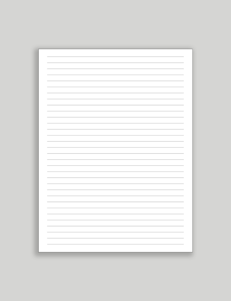 Free Printable Lined Paper Printable Free Printable Paper