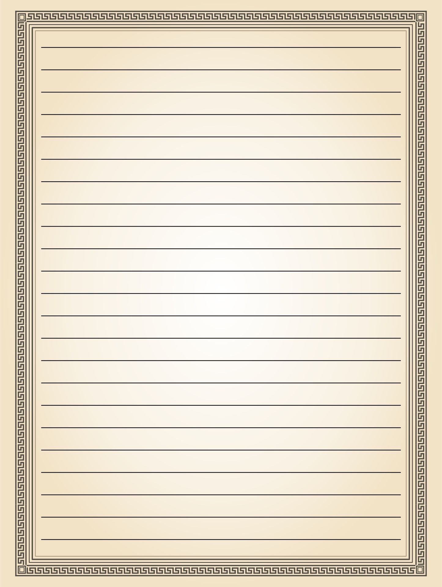 Free Printable Lined Writing Paper With Borders Get What You Need For 