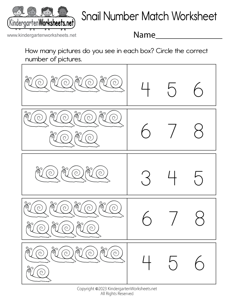 Free Printable Number Worksheets For Kindergarten Printable Templates 