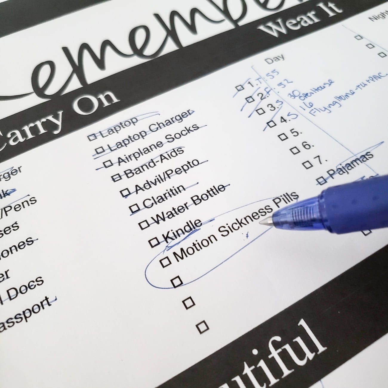 Free Printable Packing List To Help You Stay Organized Polished Habitat