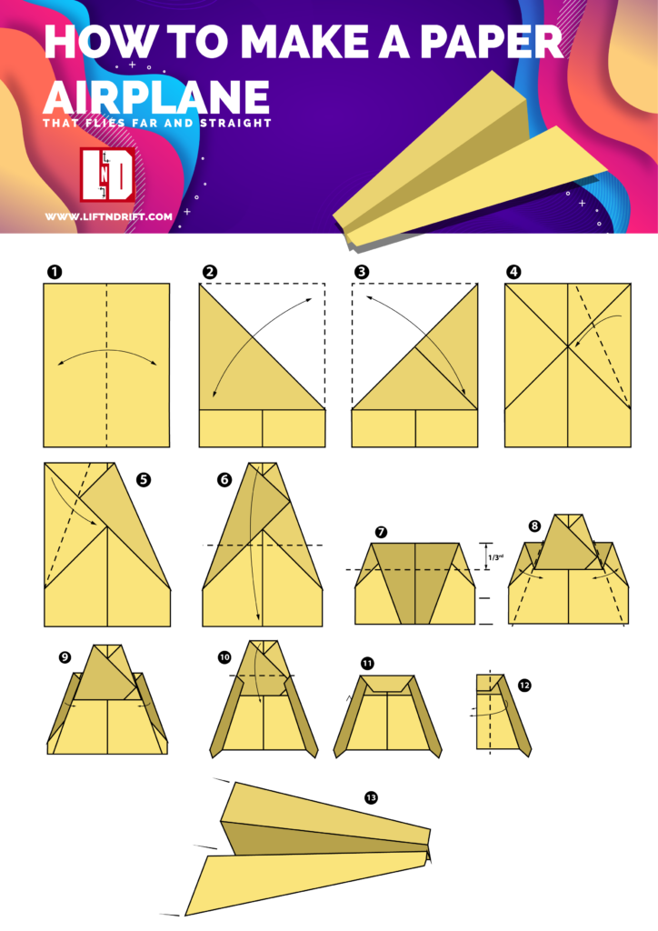 Free Printable Paper Airplane Instructions Free Printable Templates