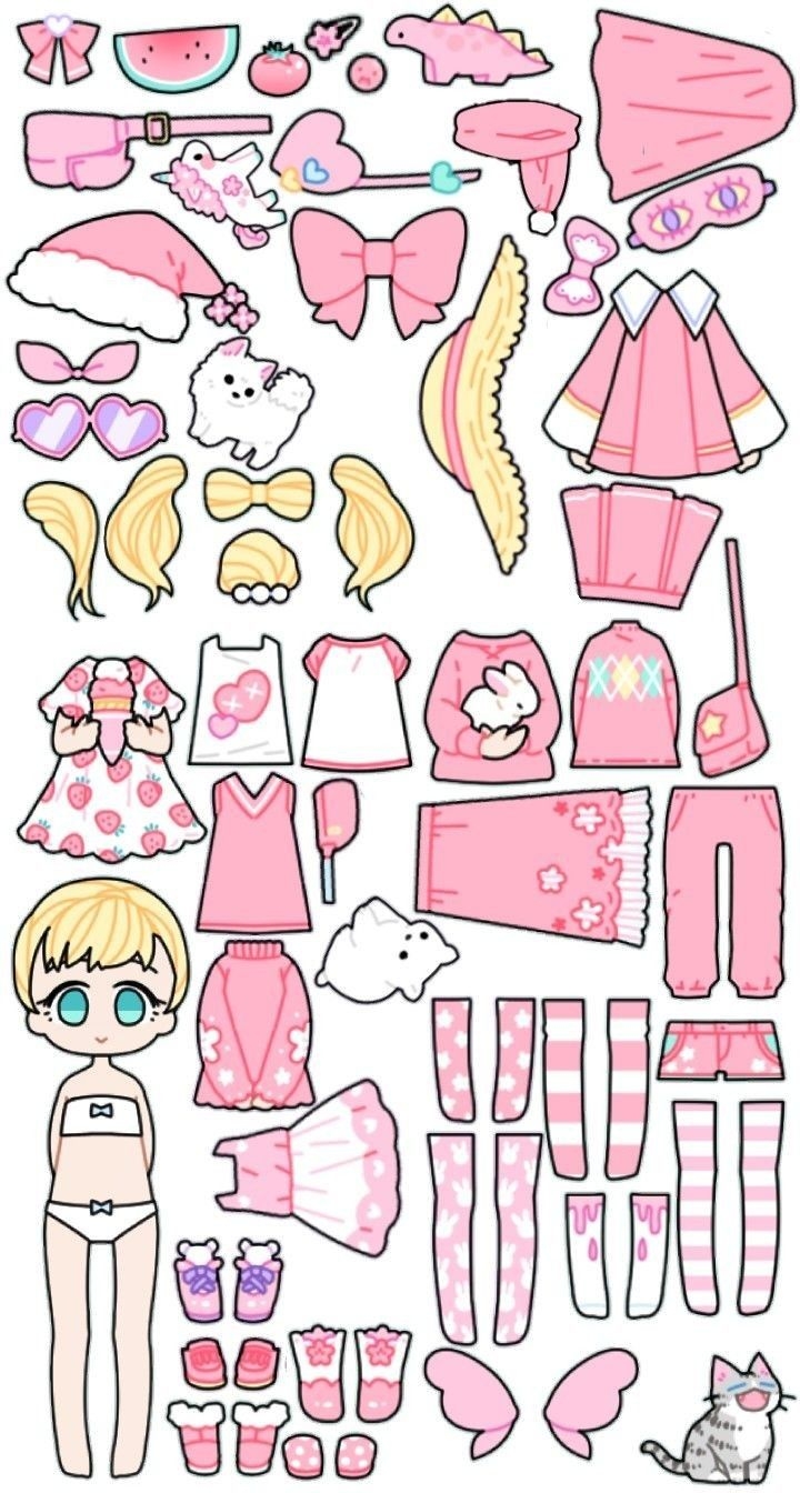 Free Printable Paper Doll Cutouts Dev onallcylinders