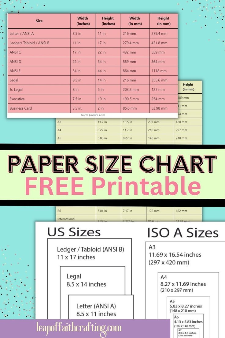 Free Printable Paper Sizes Download Free Printable Paper Sizes Png 